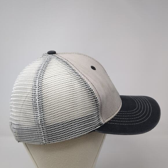 Idaho Life Snapback Trucker Hat Gray OS Adjustable Mesh Back Arcadian Outfitters - Picture 5 of 10